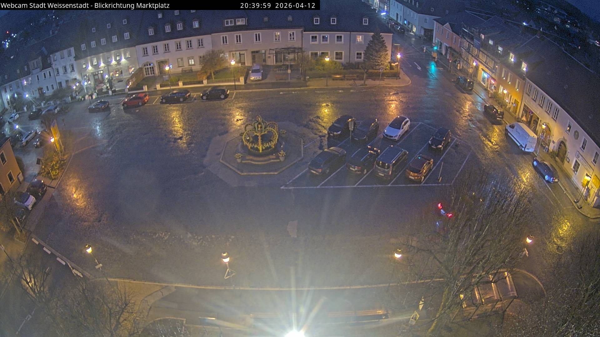 Archived image Webcam Weißenstadt Market Place