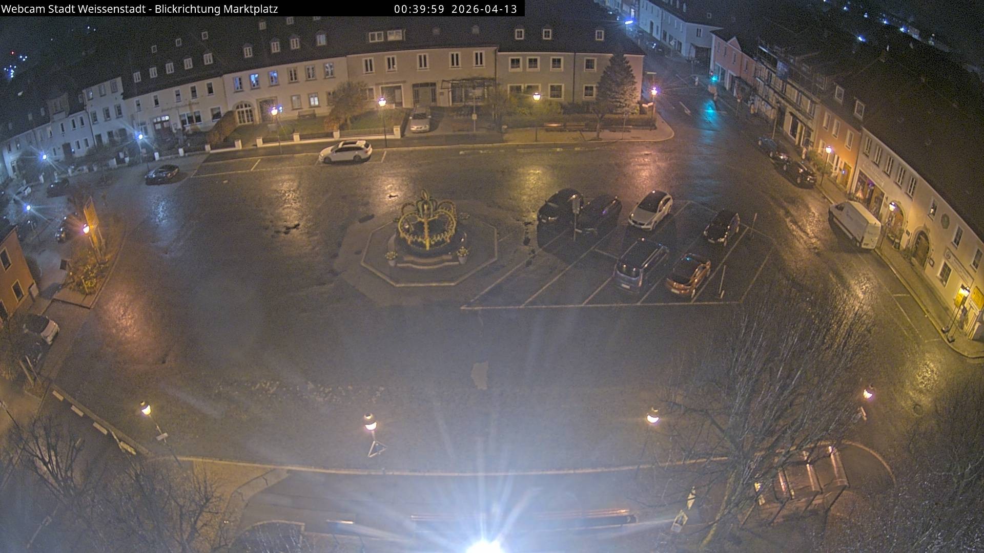 Archiv Foto Webcam Marktplatz Weißenstadt