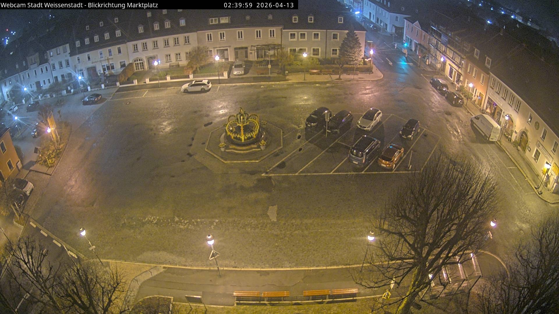 Archiv Foto Webcam Marktplatz Weißenstadt