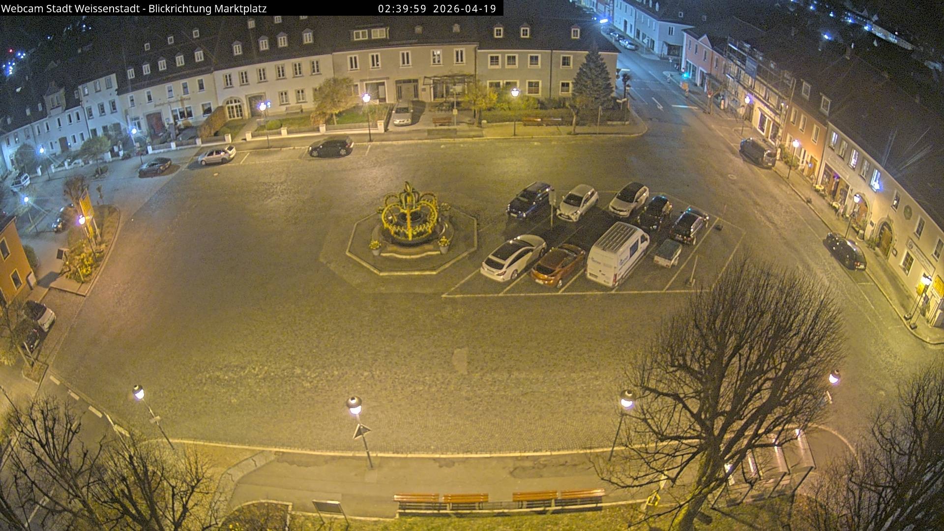 Archiv Foto Webcam Marktplatz Weißenstadt