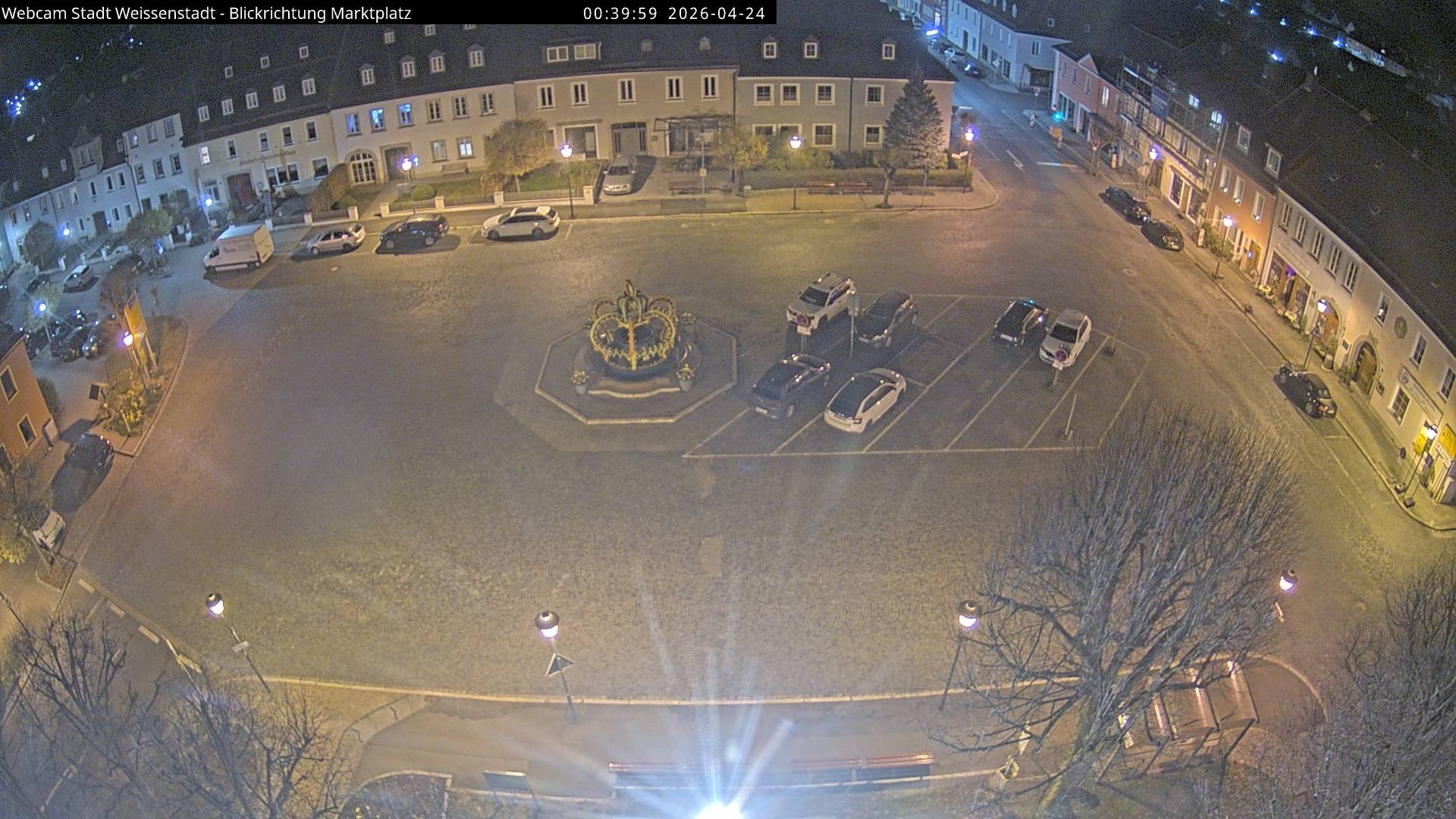 Archived image Webcam Weißenstadt Market Place