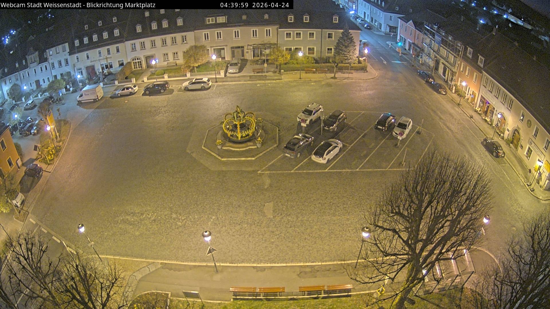Archived image Webcam Weißenstadt Market Place