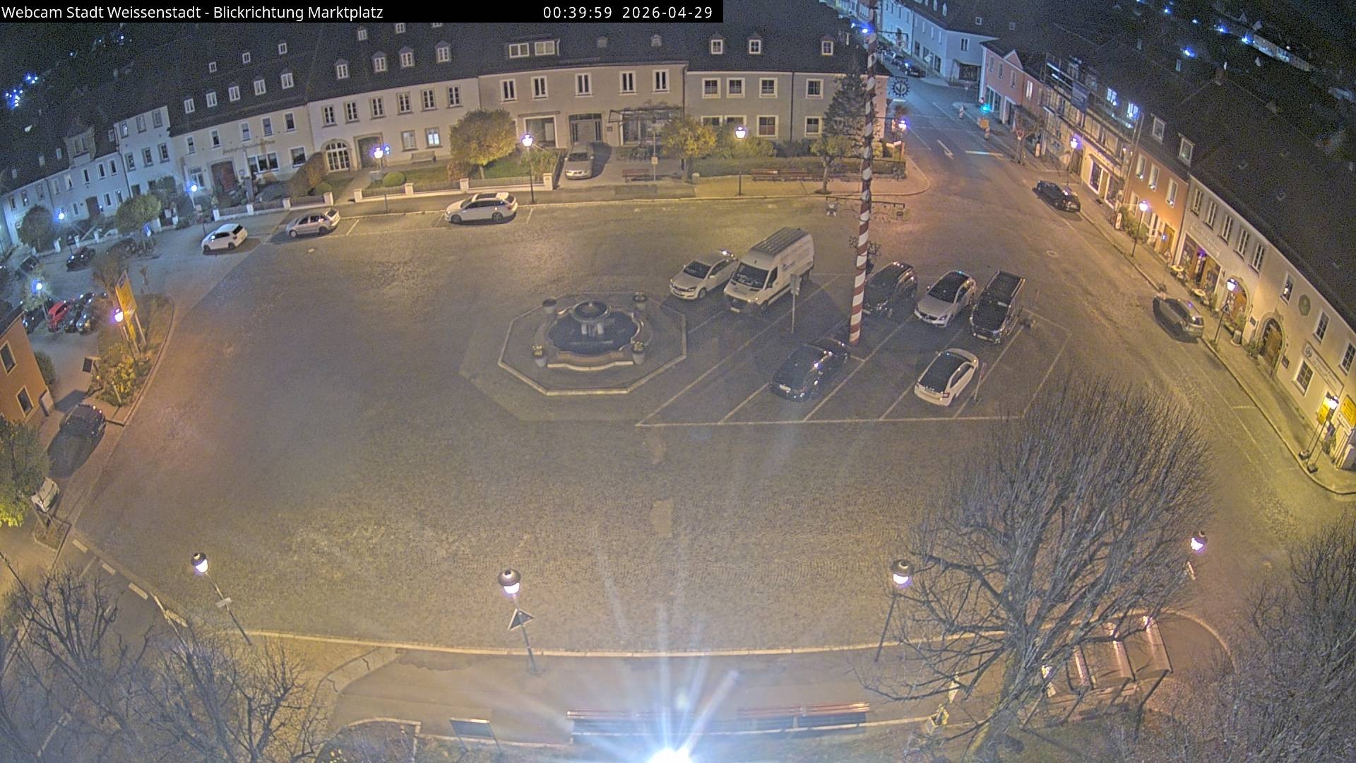 Archiv Foto Webcam Marktplatz Weißenstadt