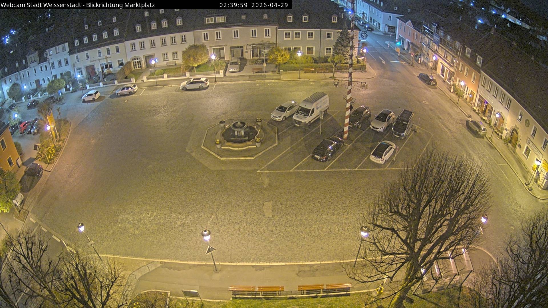 Archiv Foto Webcam Marktplatz Weißenstadt