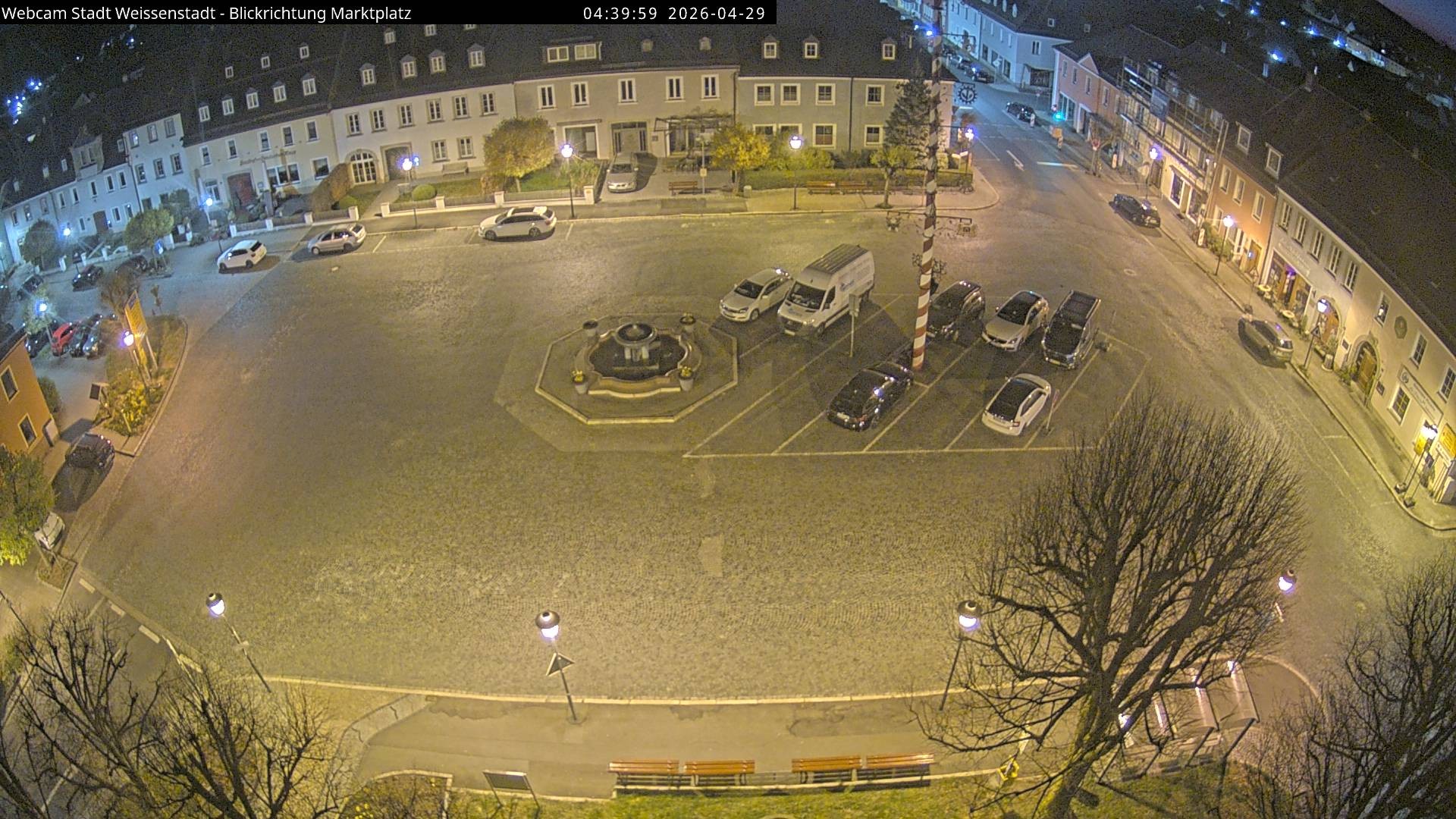 Archiv Foto Webcam Marktplatz Weißenstadt