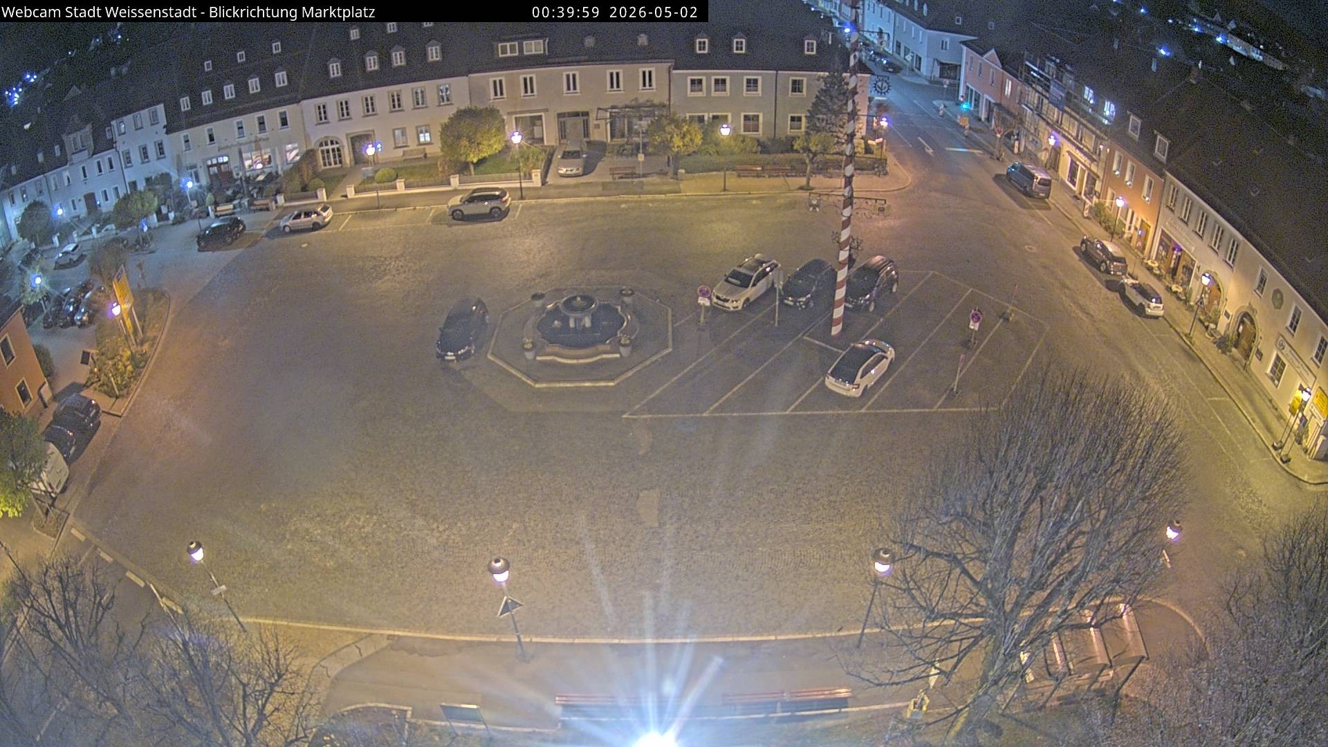 Archiv Foto Webcam Marktplatz Weißenstadt