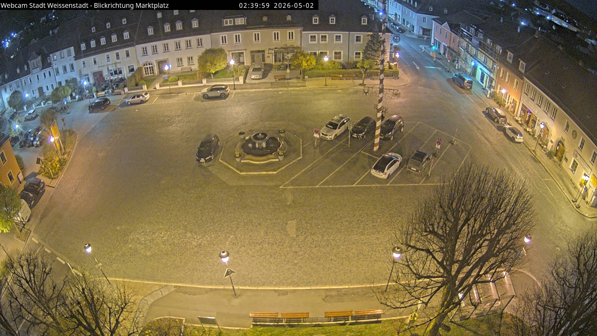 Archiv Foto Webcam Marktplatz Weißenstadt