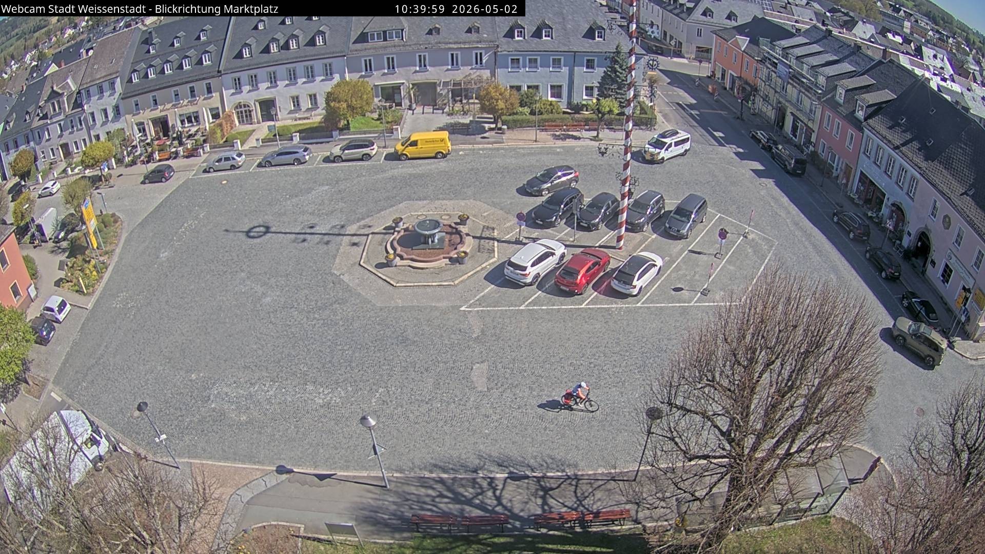 Archiv Foto Webcam Marktplatz Weißenstadt