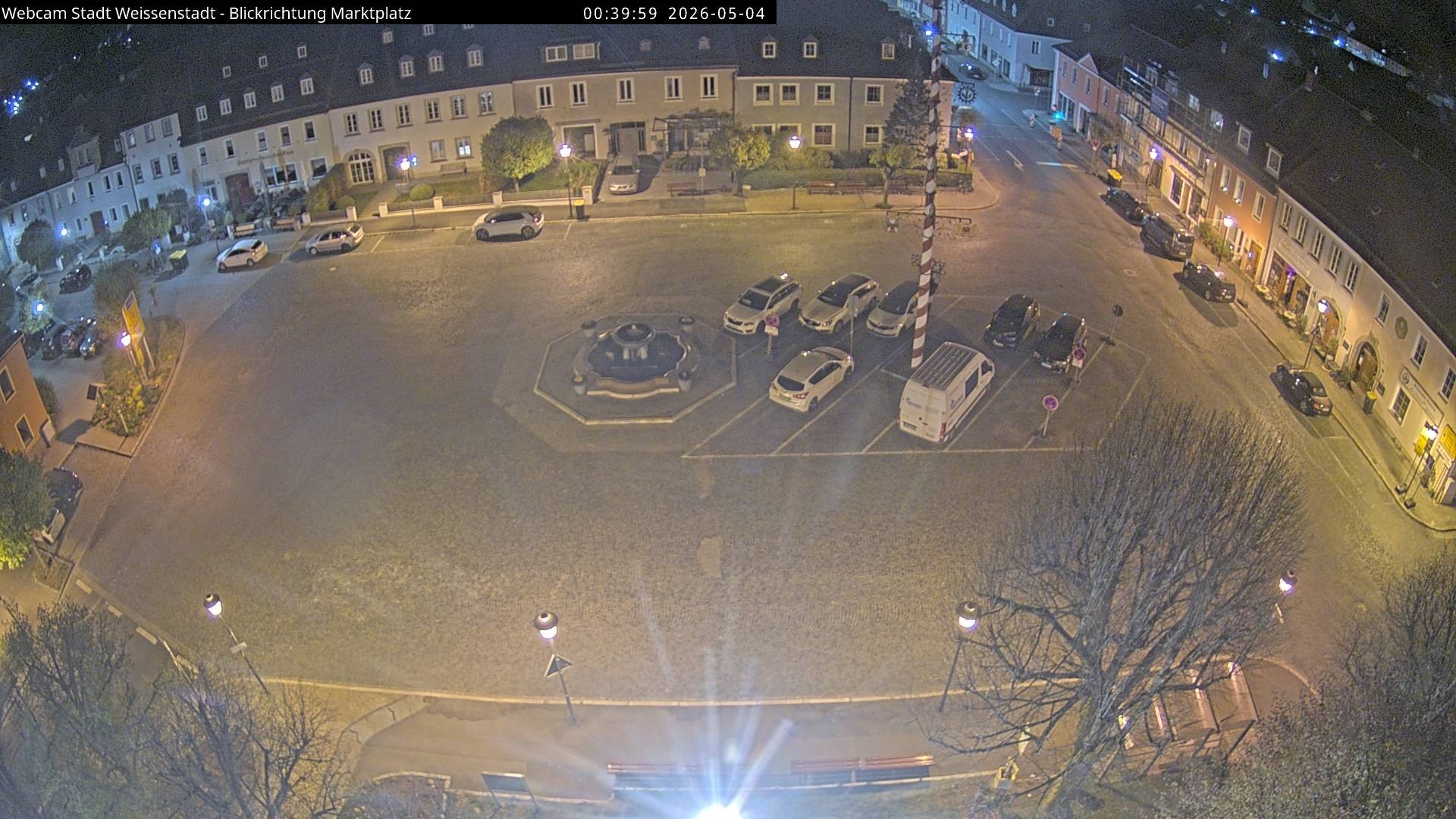 Archiv Foto Webcam Marktplatz Weißenstadt