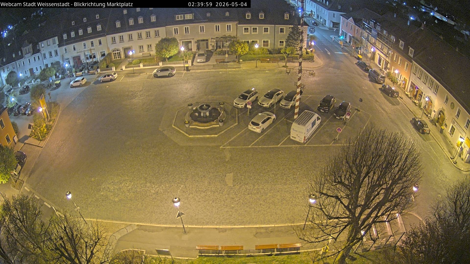 Archiv Foto Webcam Marktplatz Weißenstadt
