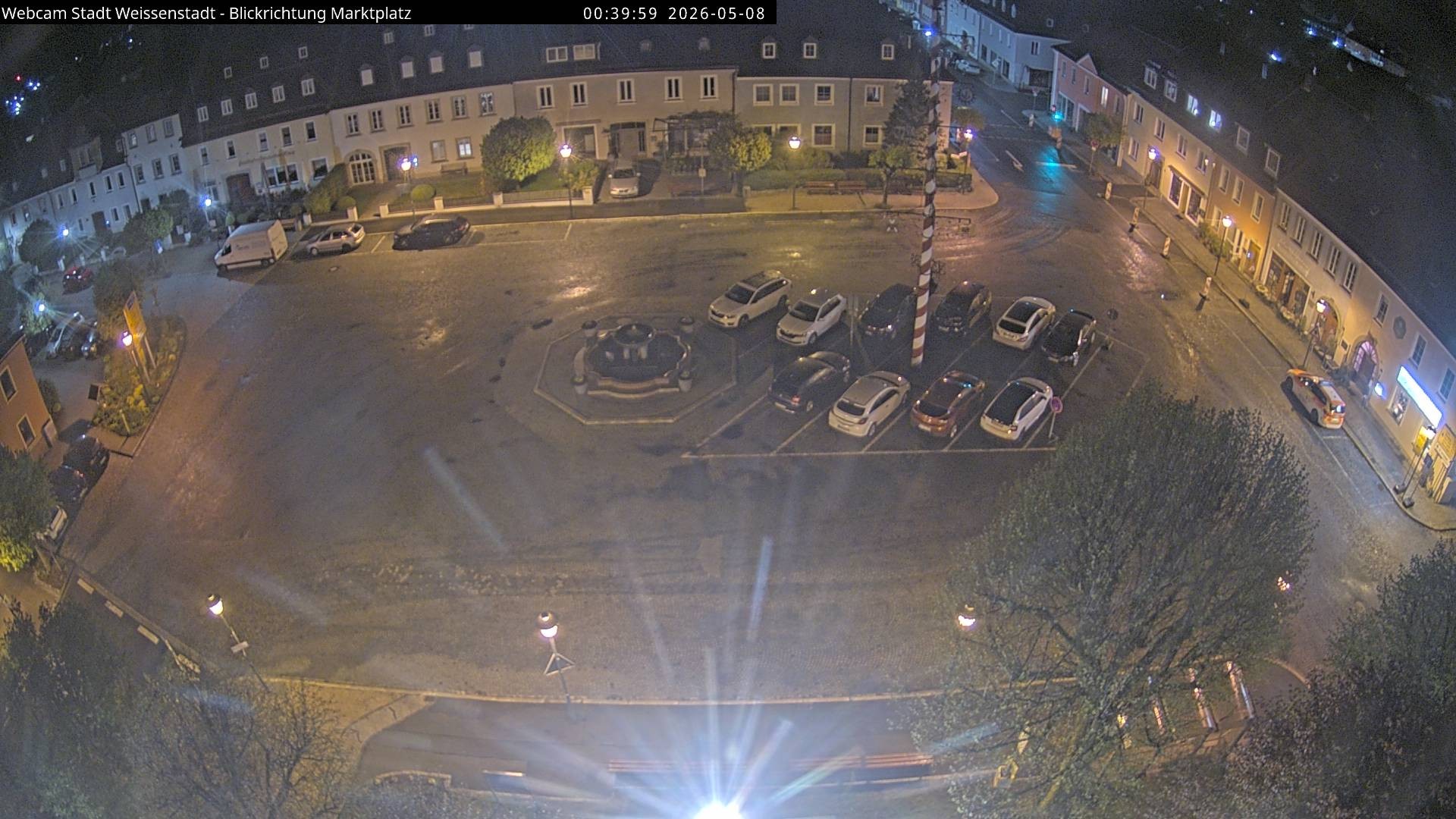 Archiv Foto Webcam Marktplatz Weißenstadt