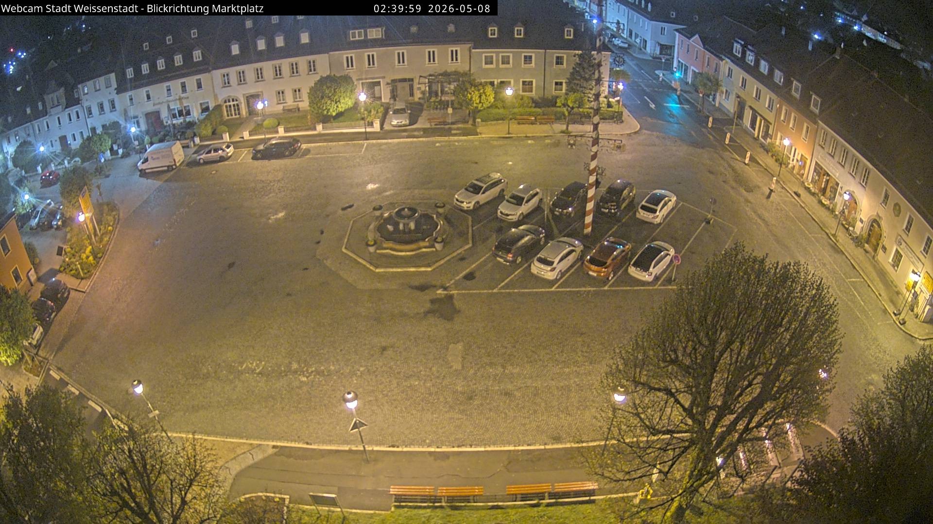 Archiv Foto Webcam Marktplatz Weißenstadt