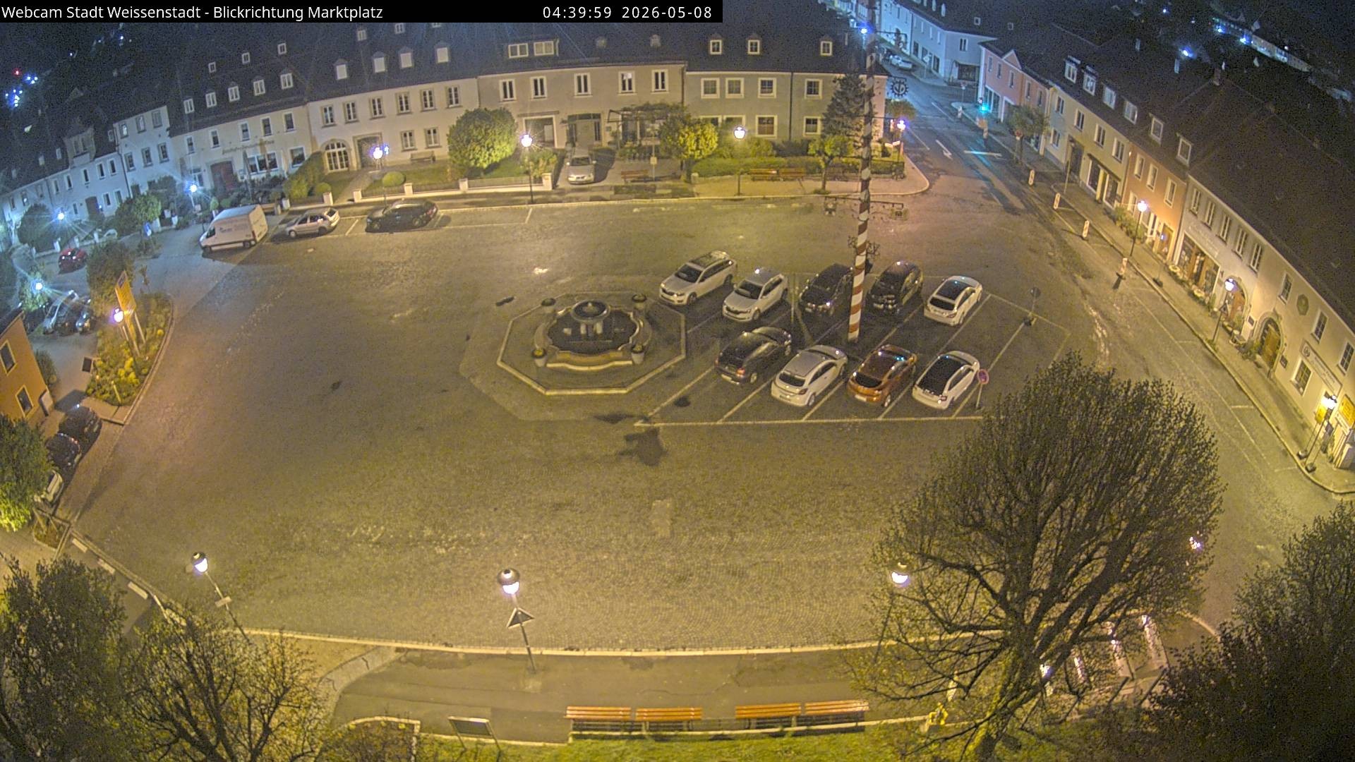 Archiv Foto Webcam Marktplatz Weißenstadt