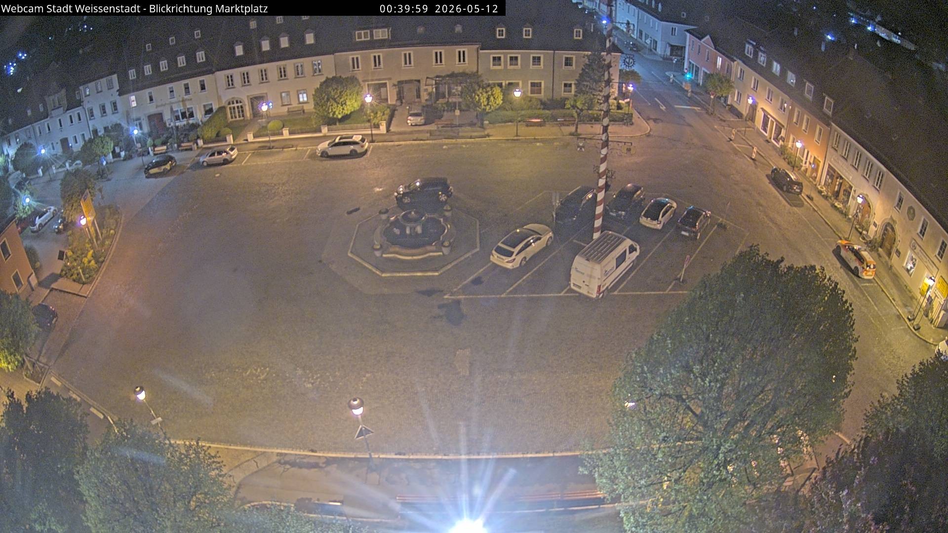 Archiv Foto Webcam Marktplatz Weißenstadt