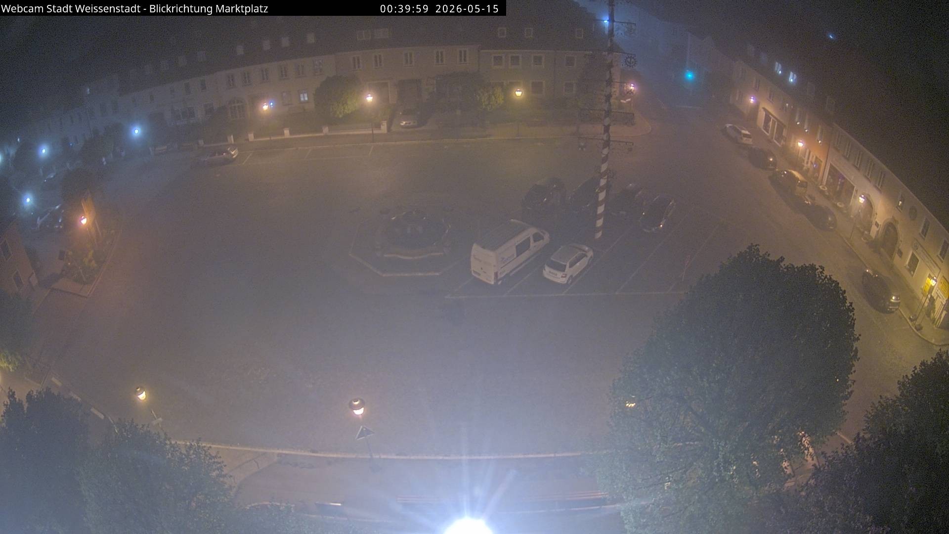 Archiv Foto Webcam Marktplatz Weißenstadt