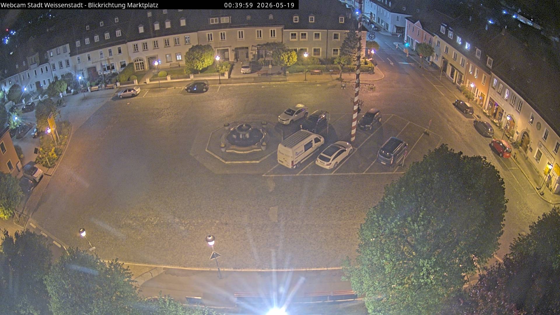 Archiv Foto Webcam Marktplatz Weißenstadt