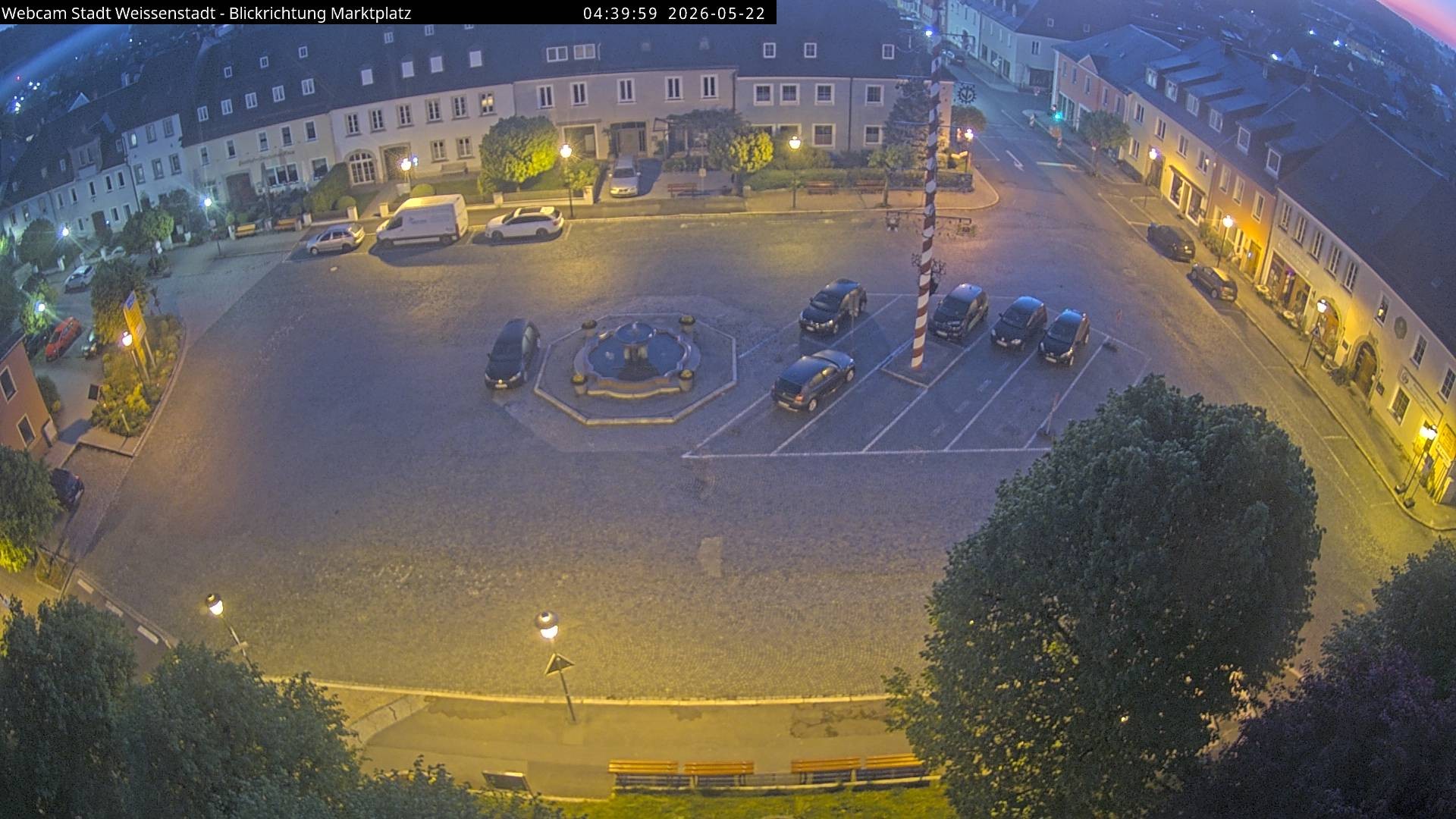 Archiv Foto Webcam Marktplatz Weißenstadt