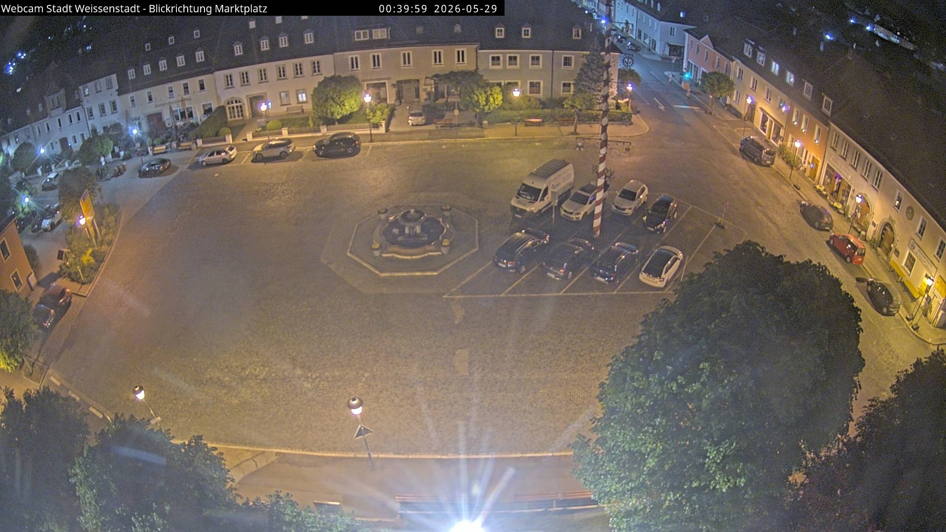 Archiv Foto Webcam Marktplatz Weißenstadt