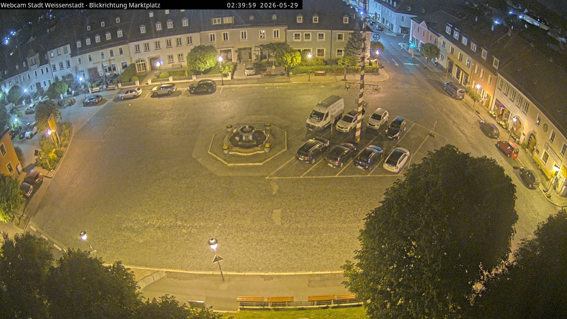 Archiv Foto Webcam Marktplatz Weißenstadt