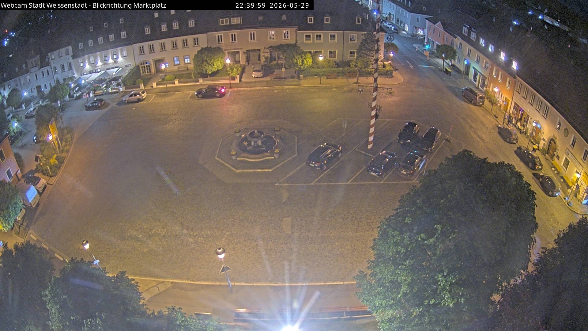 Archiv Foto Webcam Marktplatz Weißenstadt