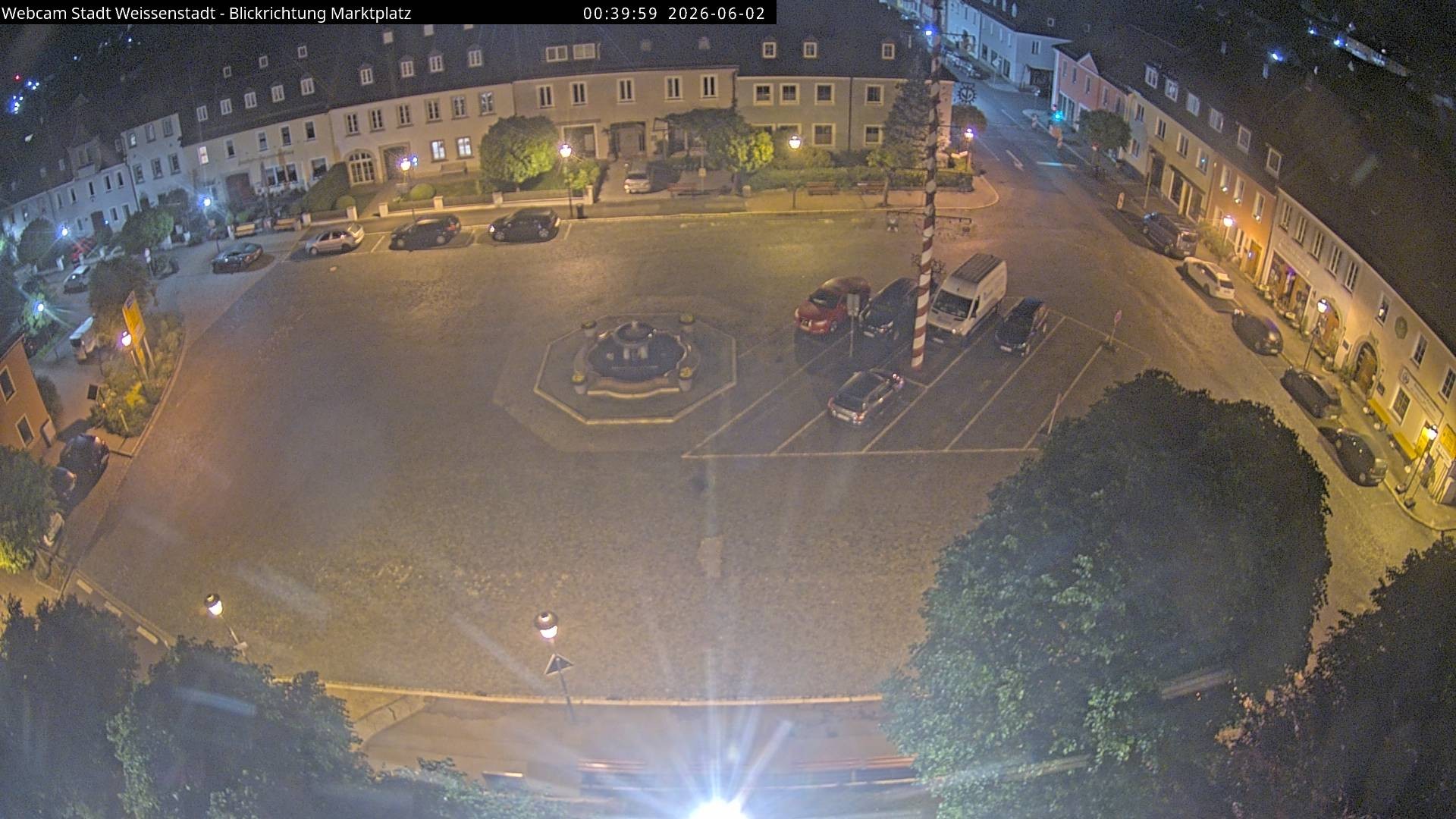 Archiv Foto Webcam Marktplatz Weißenstadt