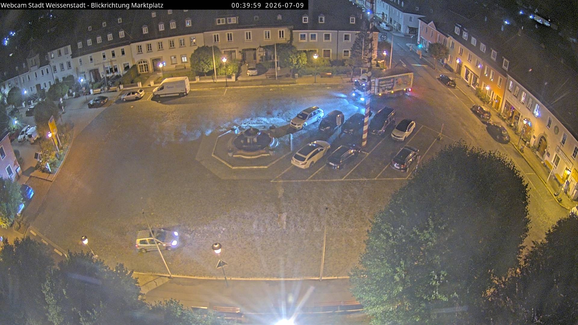 Archiv Foto Webcam Marktplatz Weißenstadt