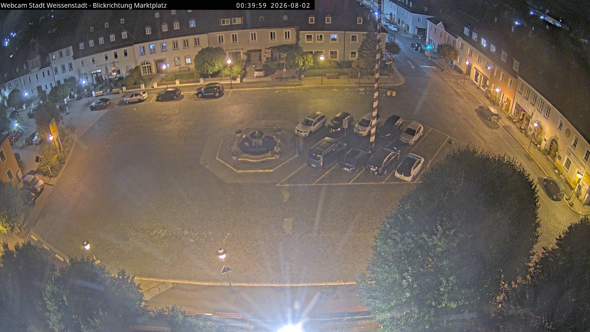Archiv Foto Webcam Marktplatz Weißenstadt