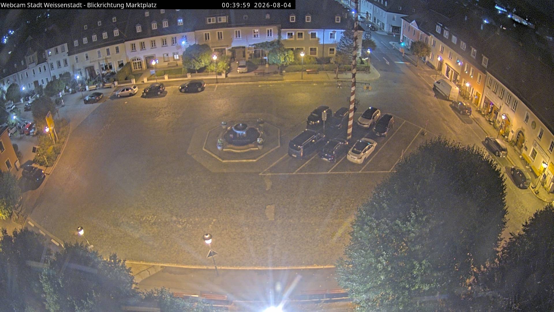 Archiv Foto Webcam Marktplatz Weißenstadt