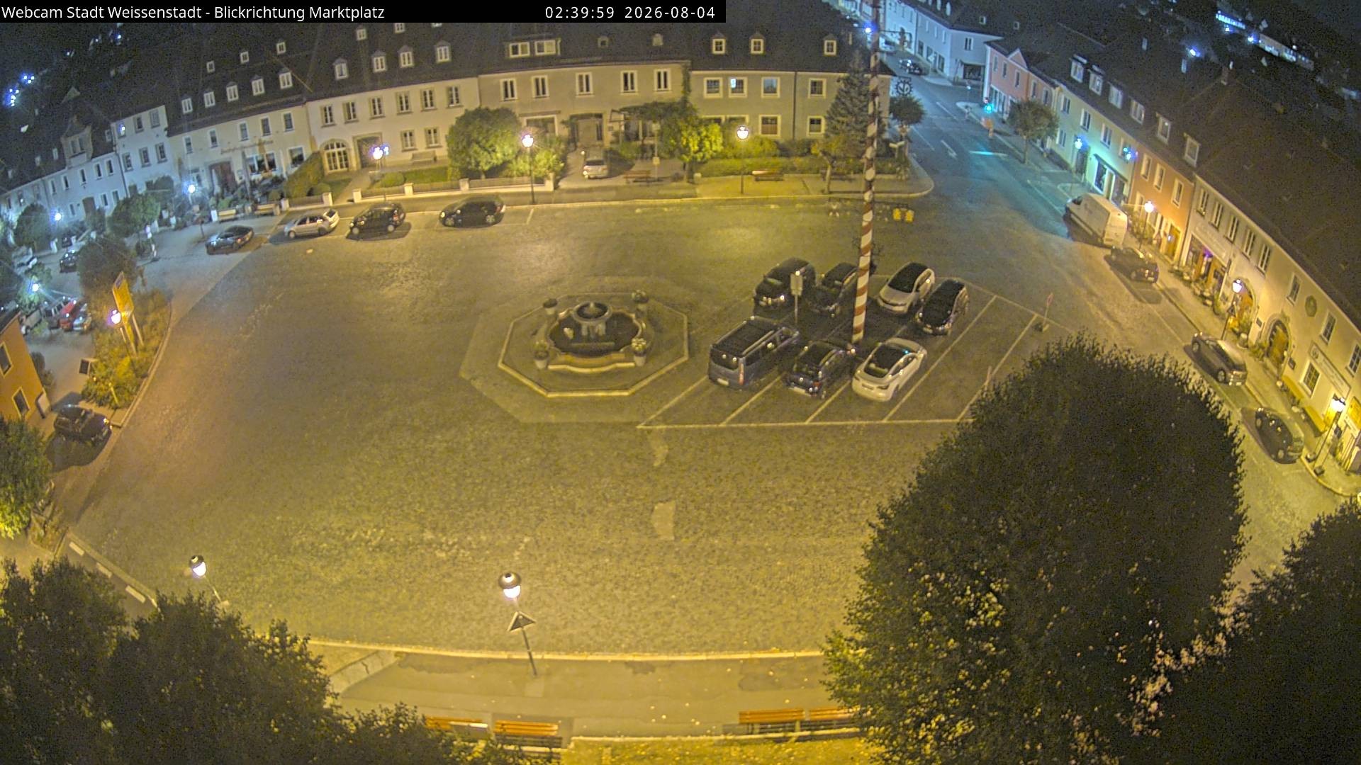 Archived image Webcam Weißenstadt Market Place
