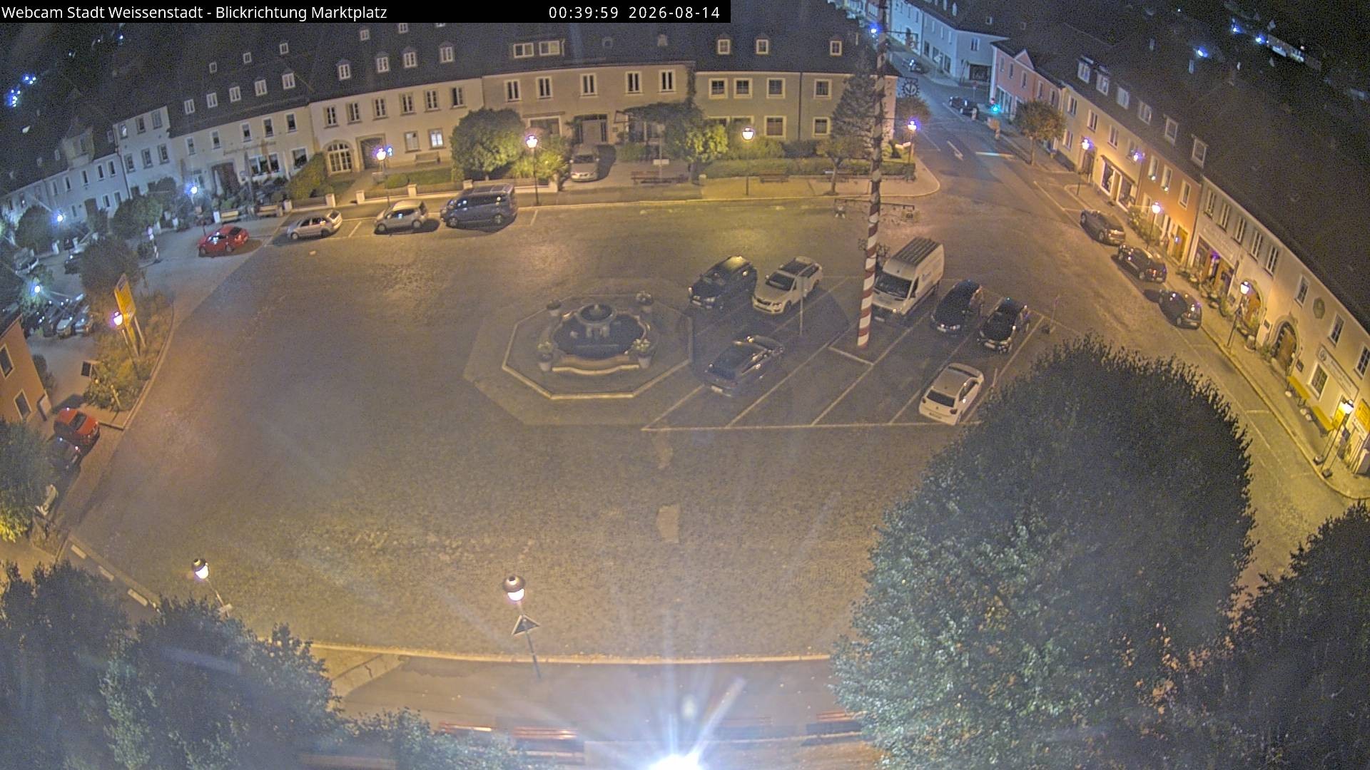 Archiv Foto Webcam Marktplatz Weißenstadt