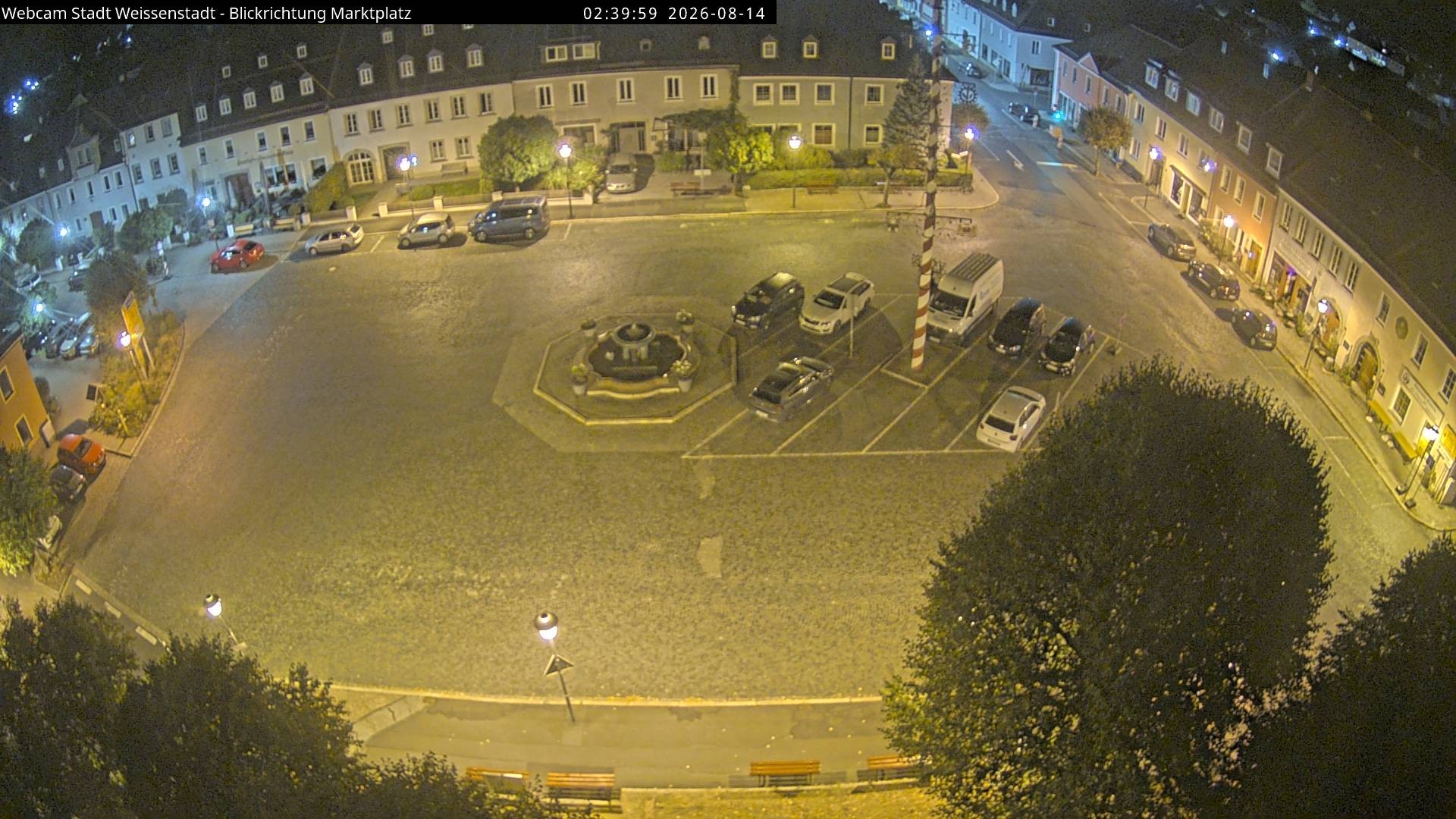 Archiv Foto Webcam Marktplatz Weißenstadt