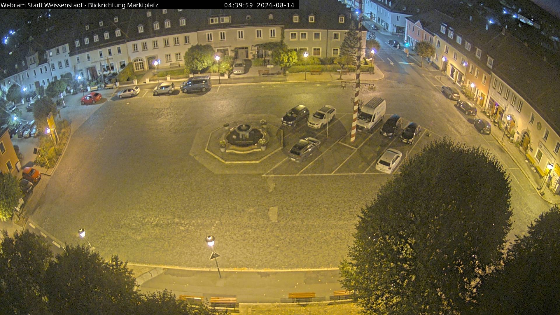 Archiv Foto Webcam Marktplatz Weißenstadt