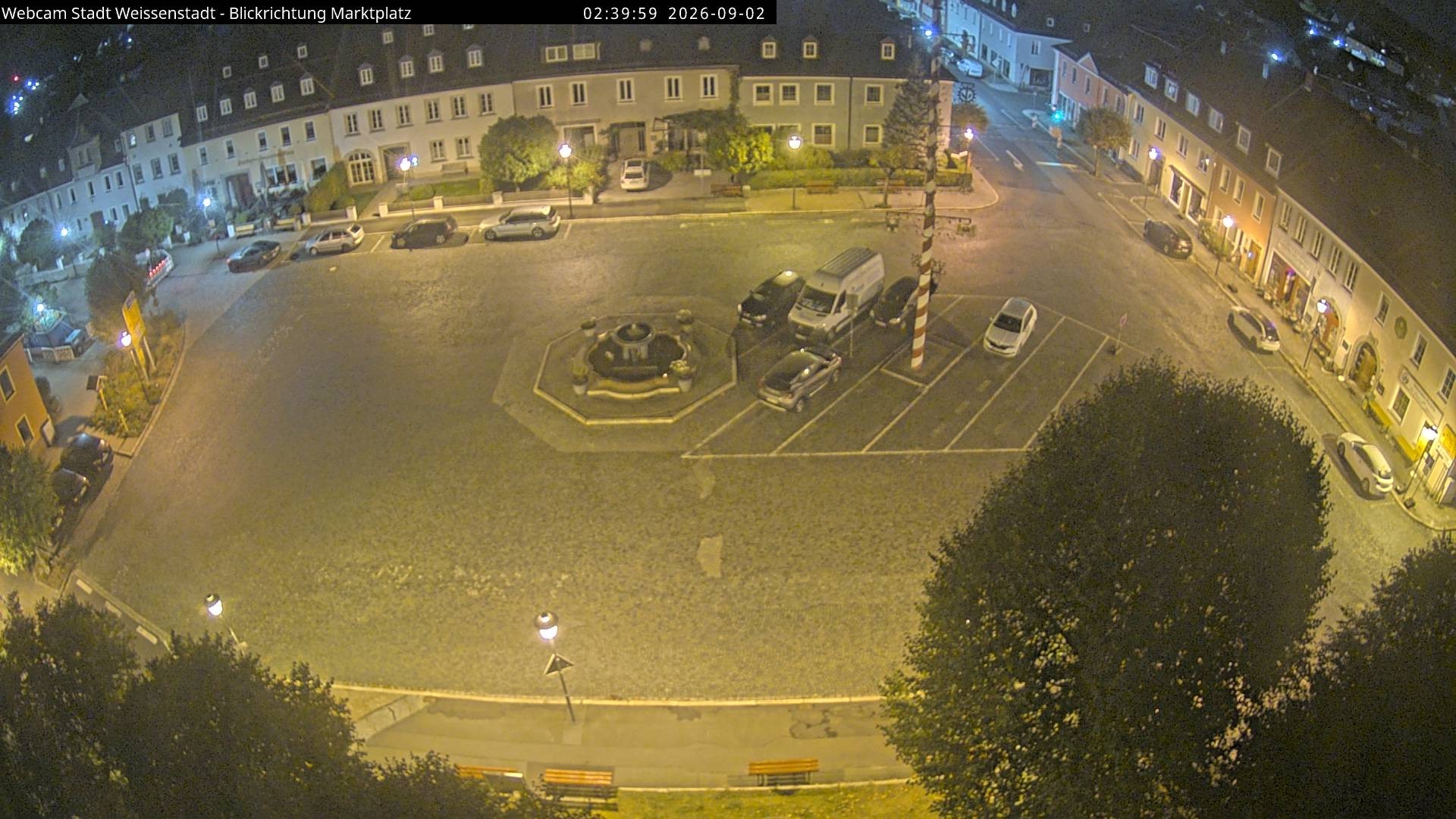 Archiv Foto Webcam Marktplatz Weißenstadt