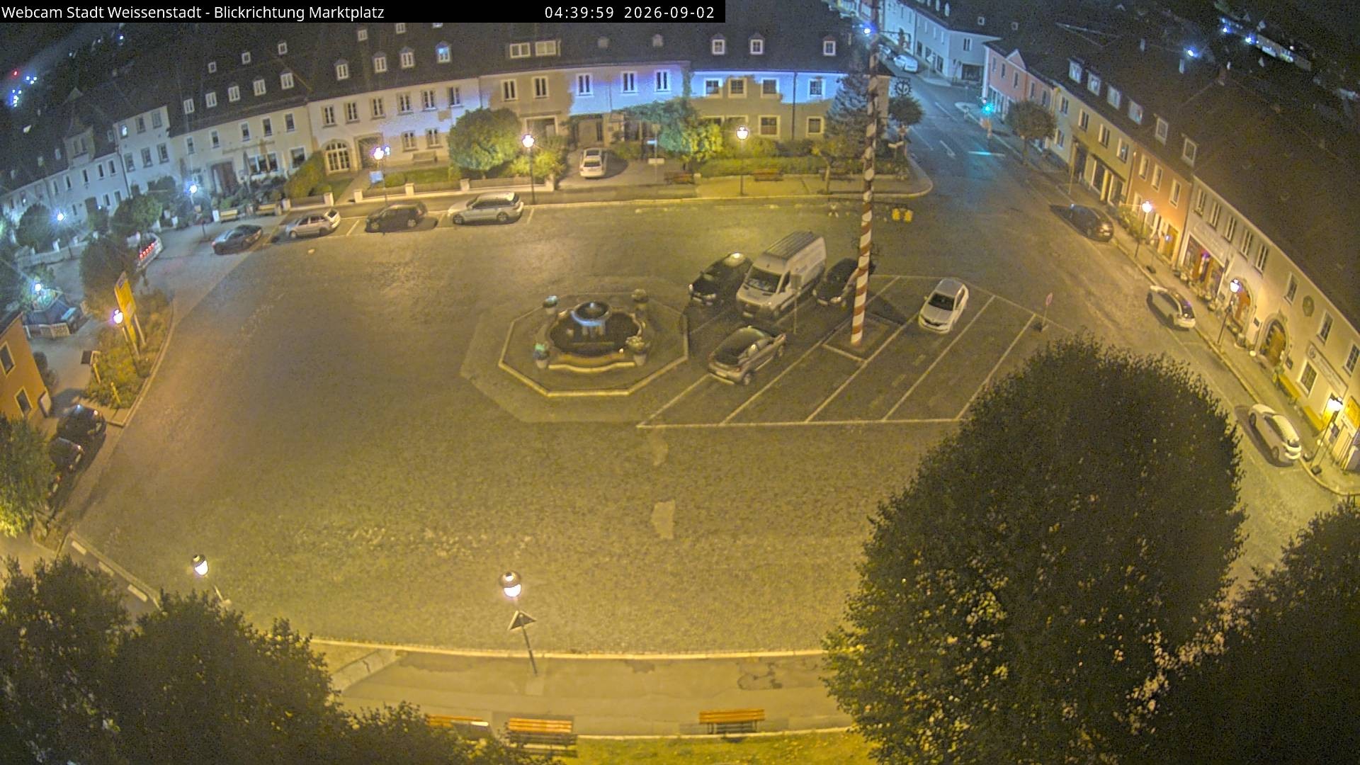 Archiv Foto Webcam Marktplatz Weißenstadt