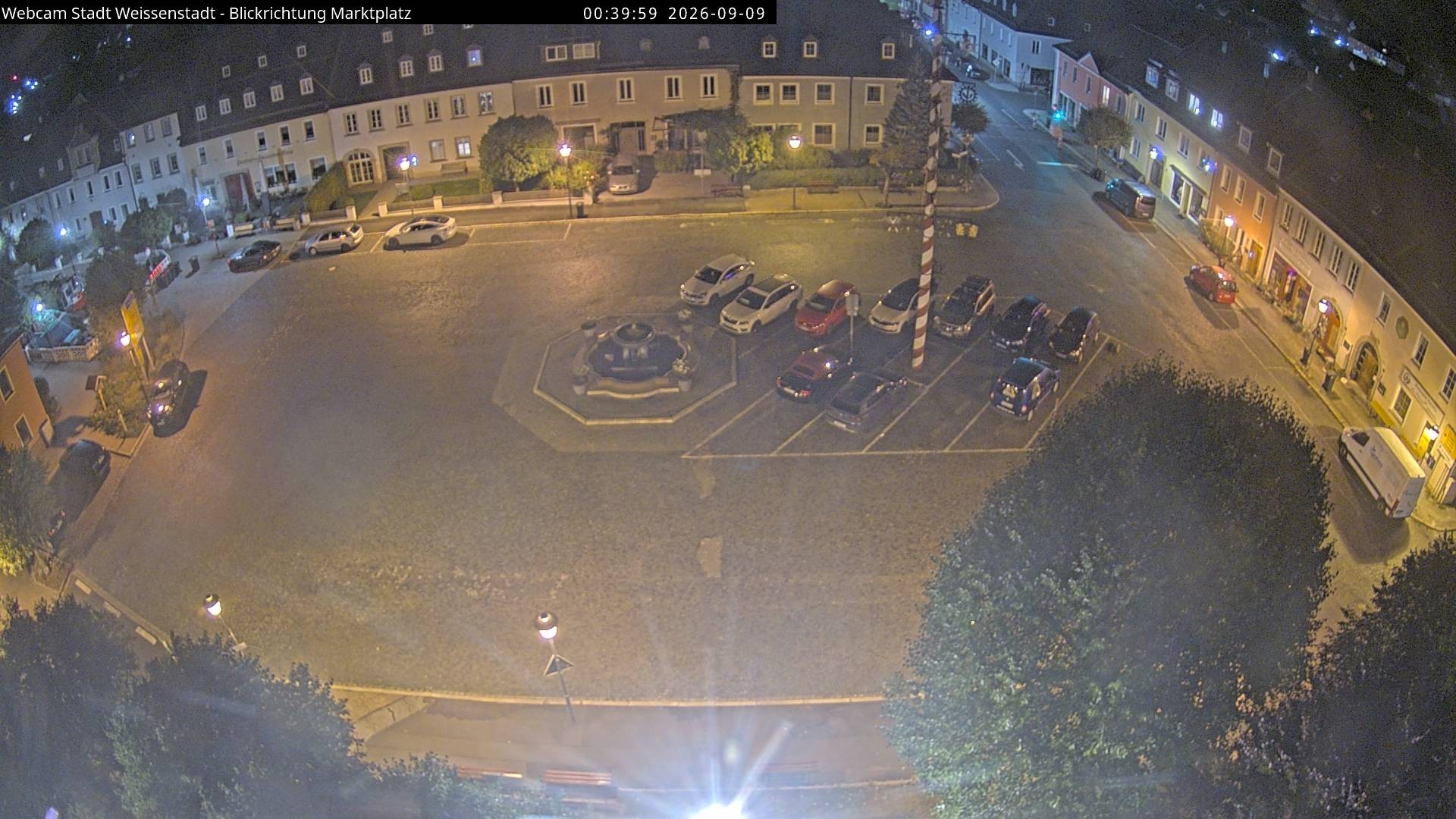 Archiv Foto Webcam Marktplatz Weißenstadt