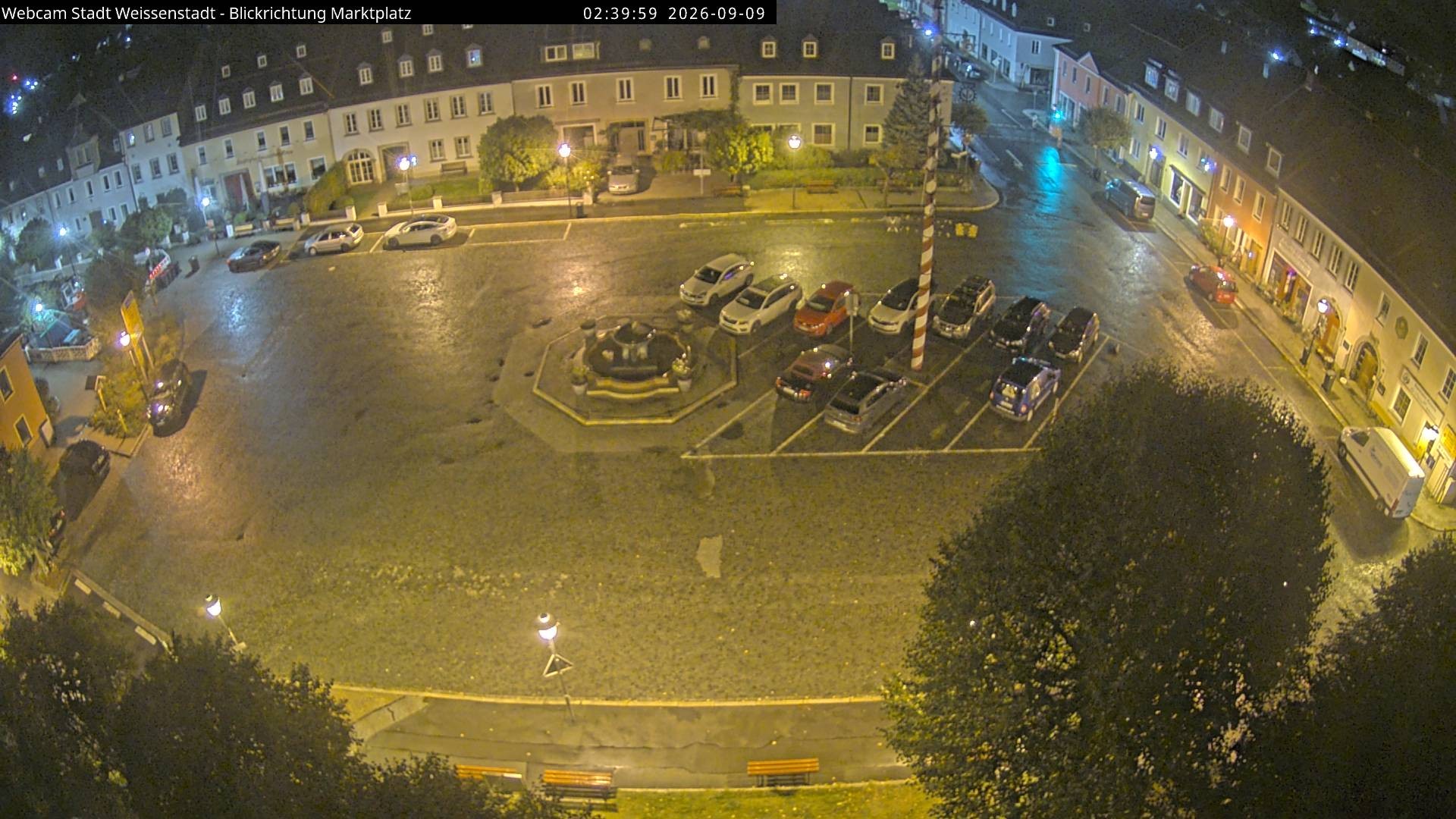 Archiv Foto Webcam Marktplatz Weißenstadt
