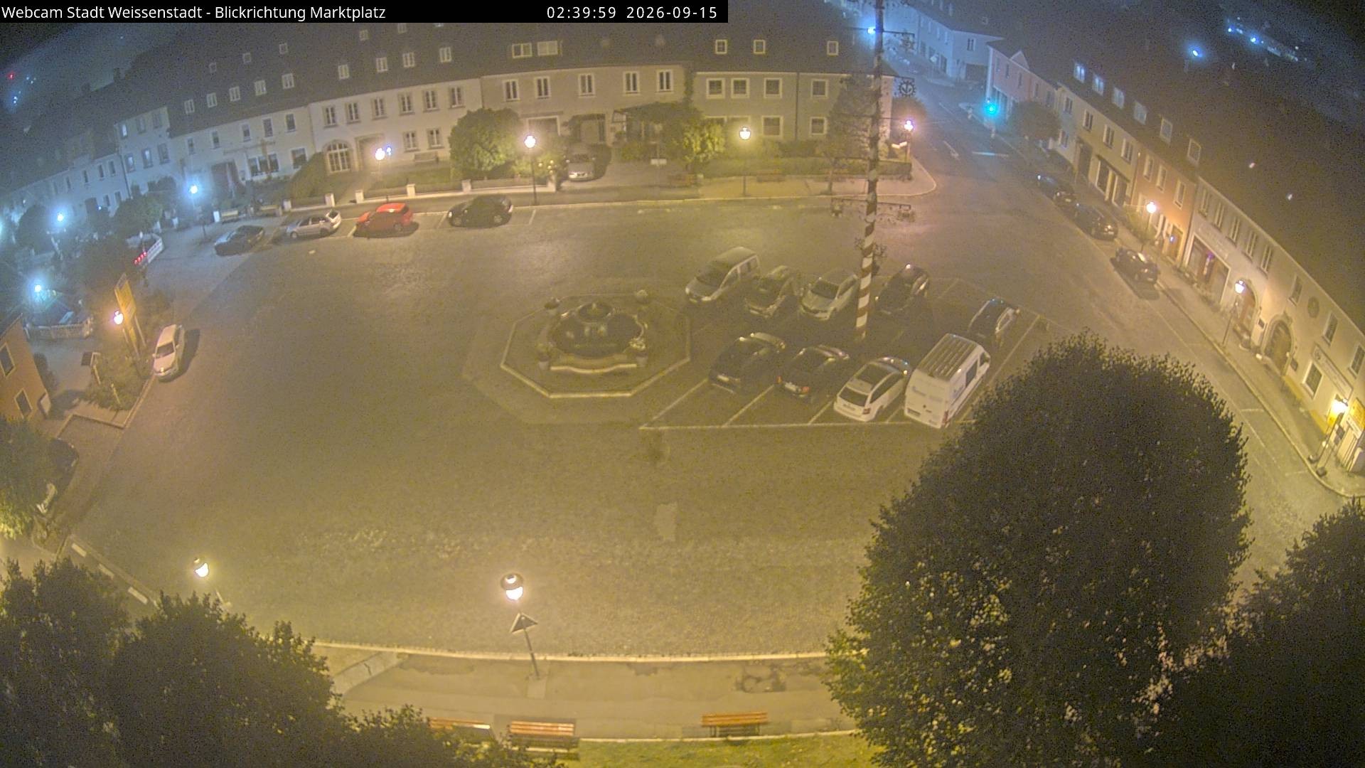 Archiv Foto Webcam Marktplatz Weißenstadt