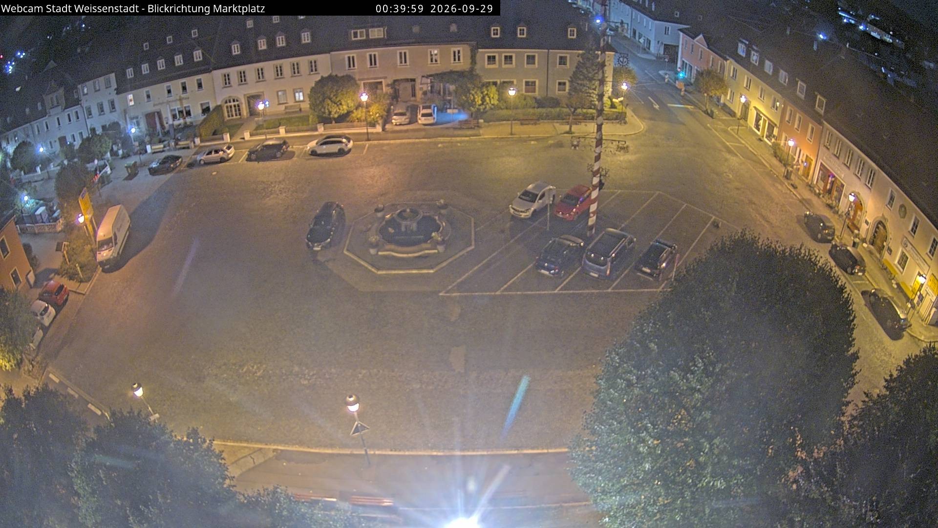 Archiv Foto Webcam Marktplatz Weißenstadt