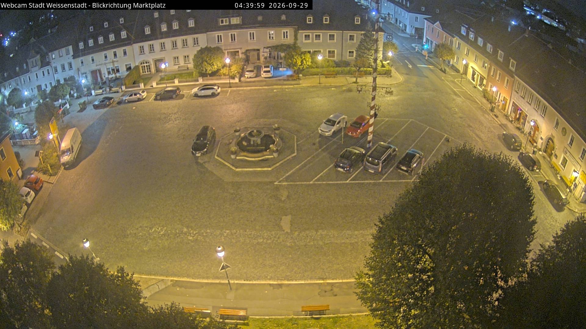 Archiv Foto Webcam Marktplatz Weißenstadt