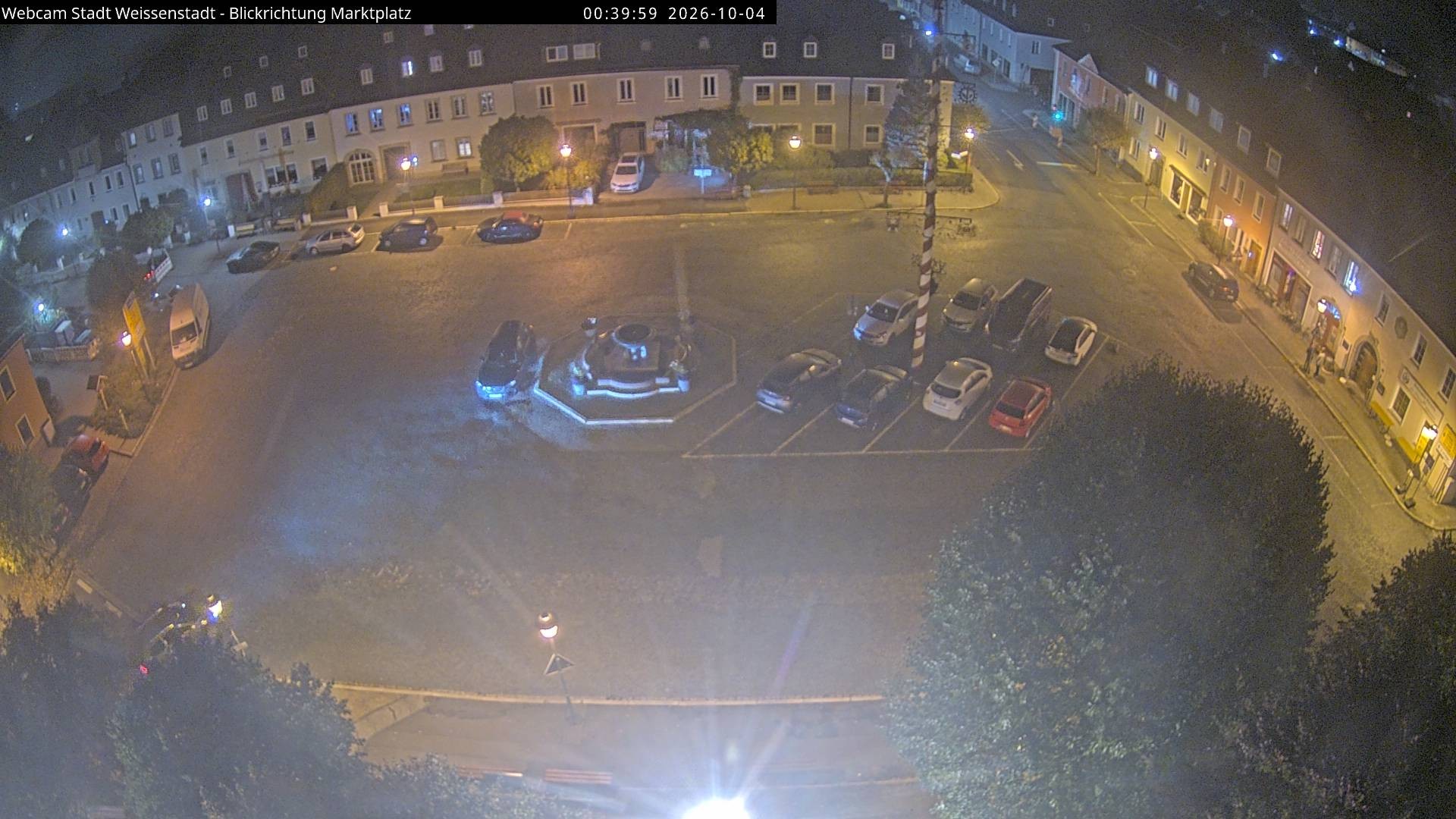 Archiv Foto Webcam Marktplatz Weißenstadt