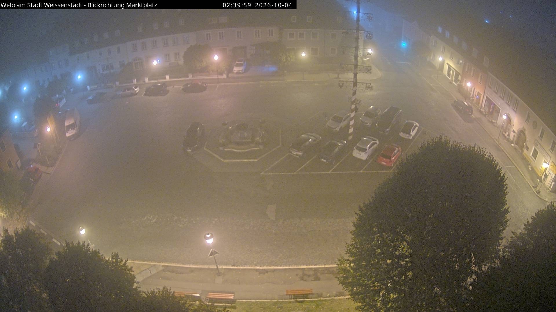Archiv Foto Webcam Marktplatz Weißenstadt