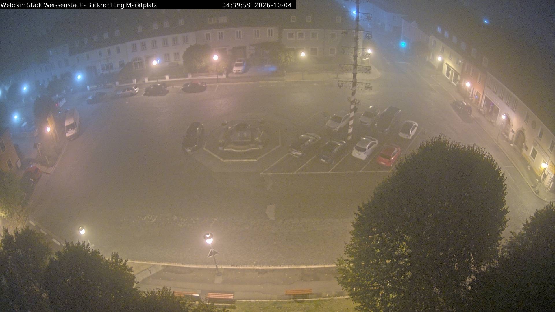 Archiv Foto Webcam Marktplatz Weißenstadt