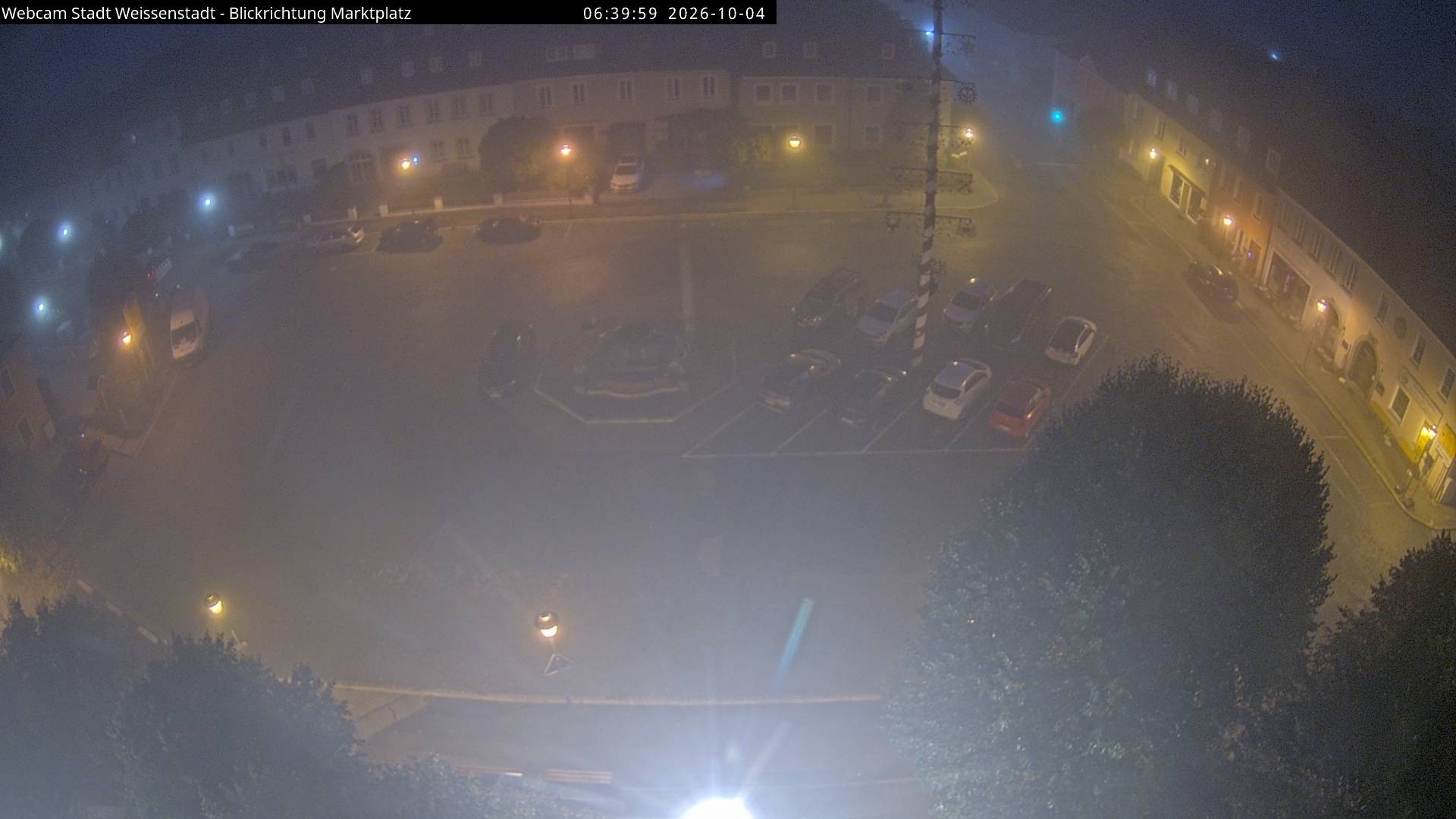 Archiv Foto Webcam Marktplatz Weißenstadt