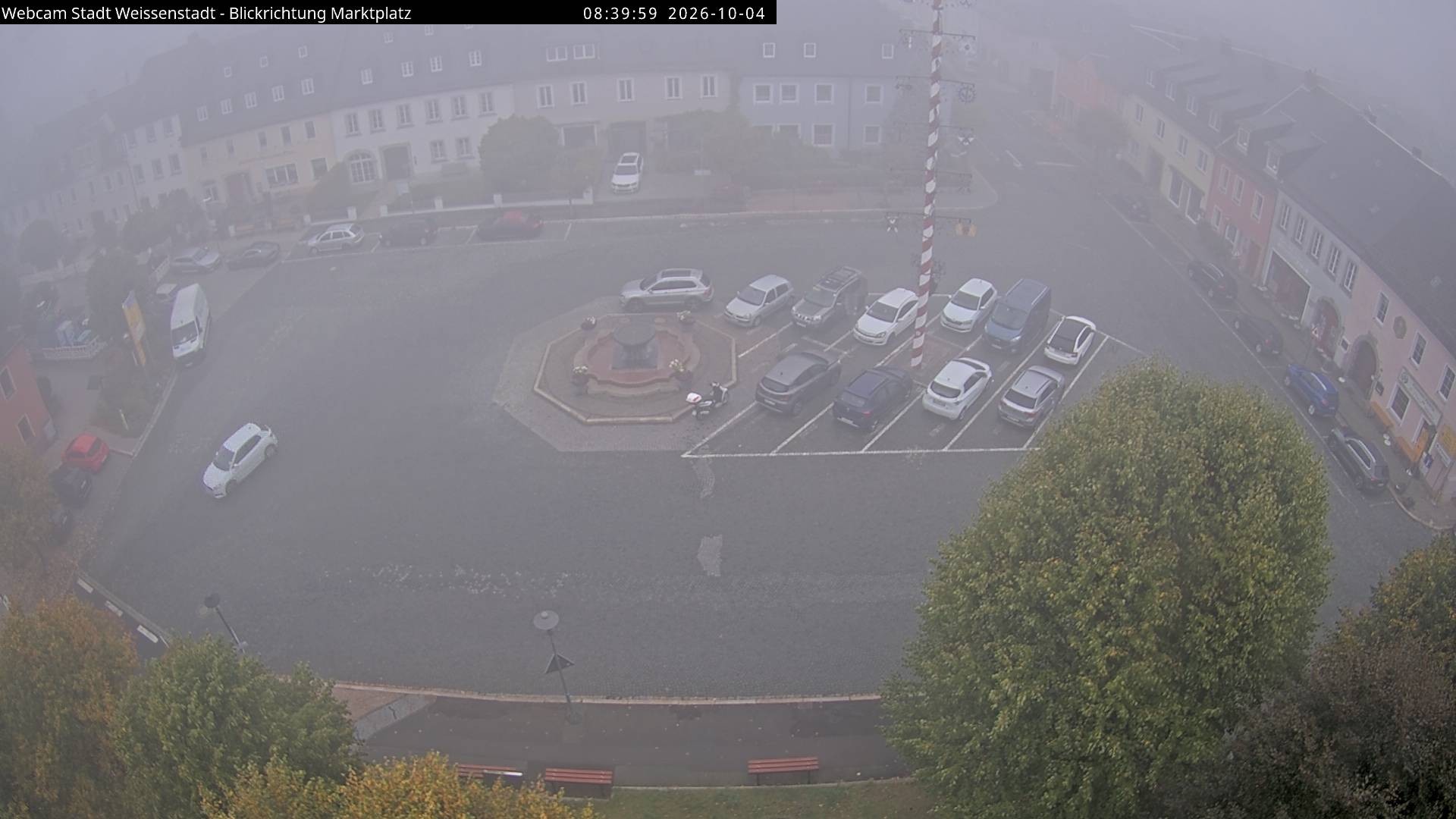 Archiv Foto Webcam Marktplatz Weißenstadt