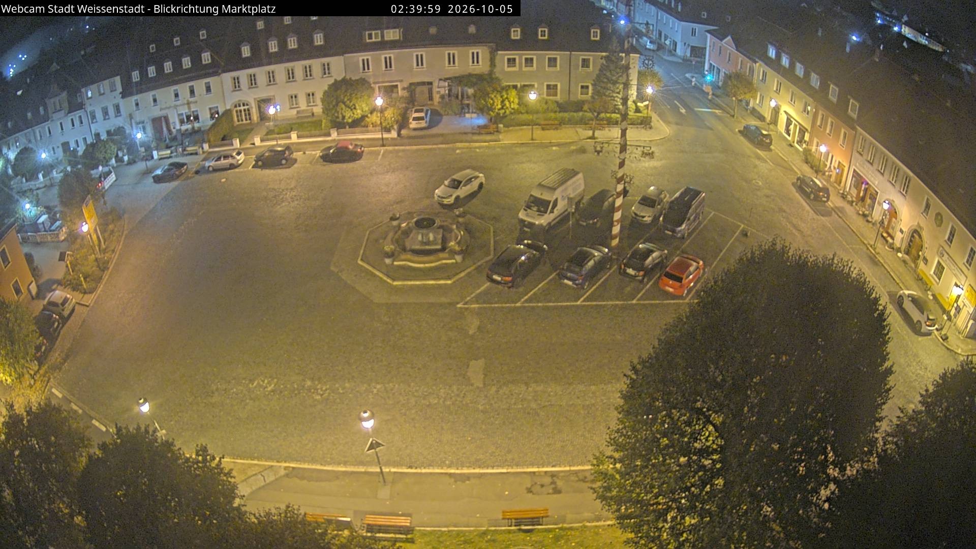 Archiv Foto Webcam Marktplatz Weißenstadt
