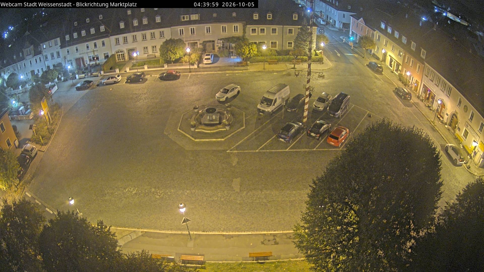 Archiv Foto Webcam Marktplatz Weißenstadt