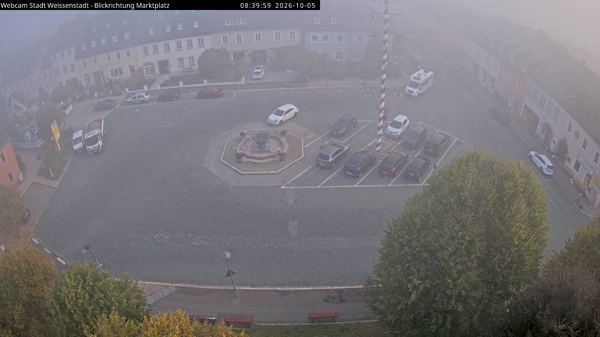 Archiv Foto Webcam Marktplatz Weißenstadt