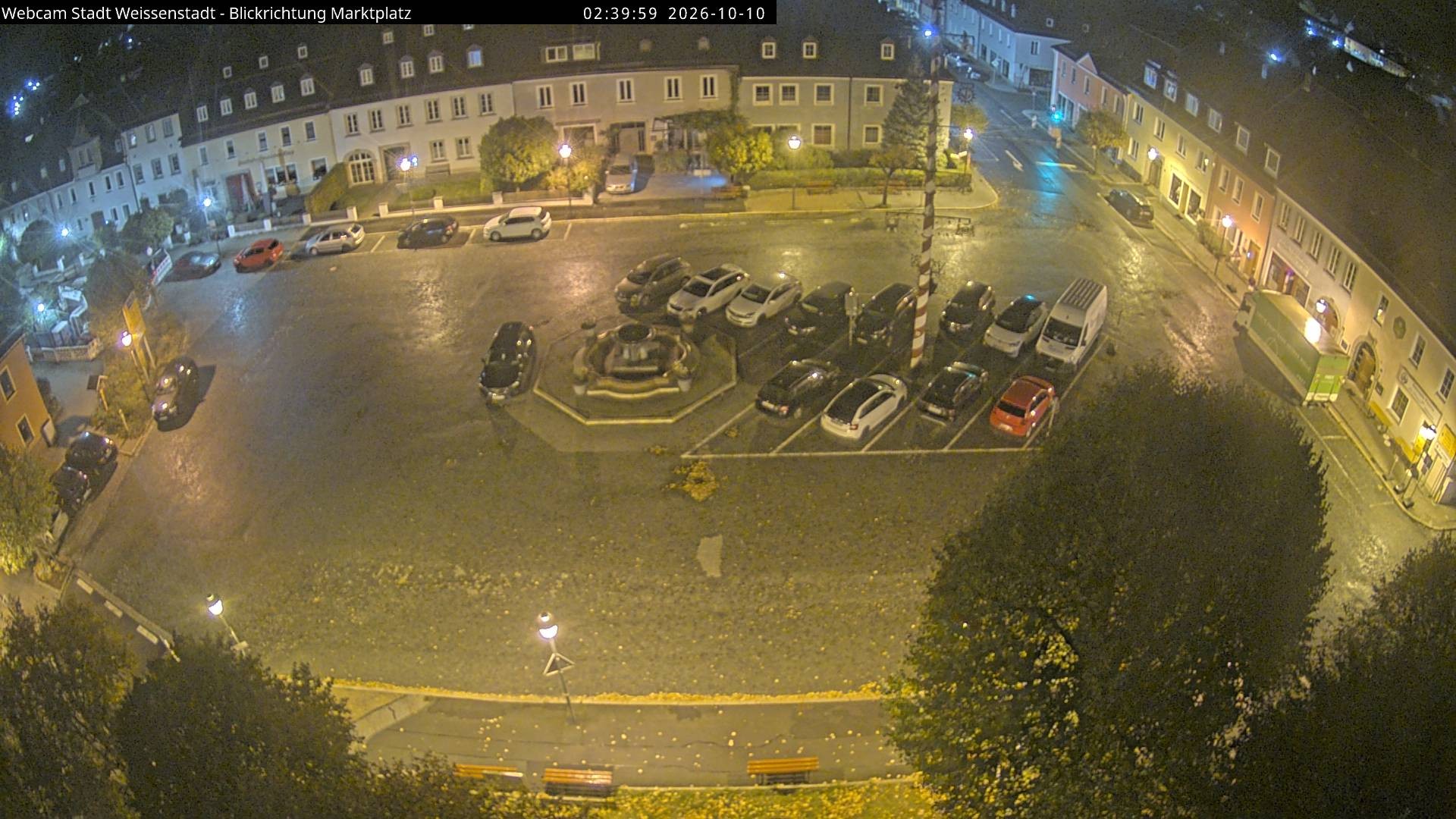 Archived image Webcam Weißenstadt Market Place