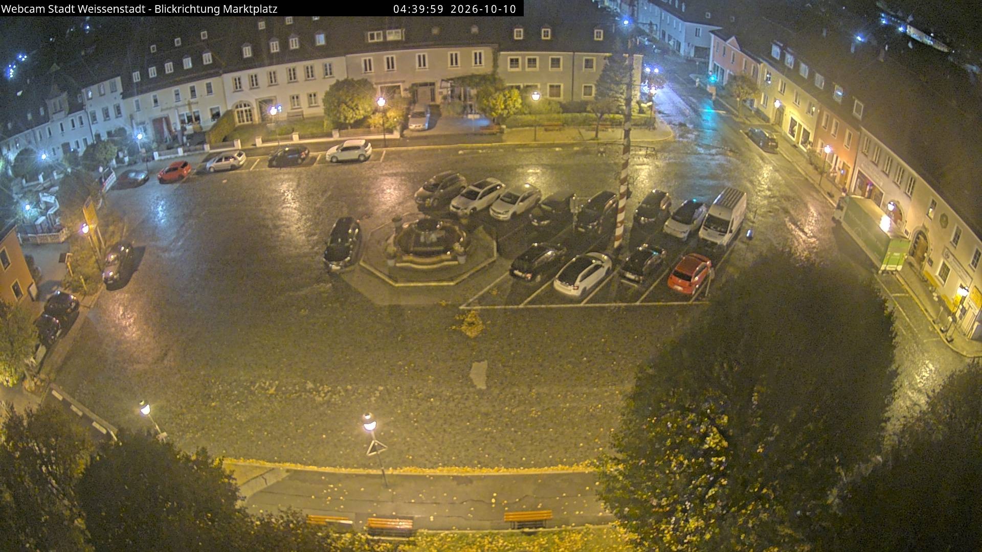 Archived image Webcam Weißenstadt Market Place