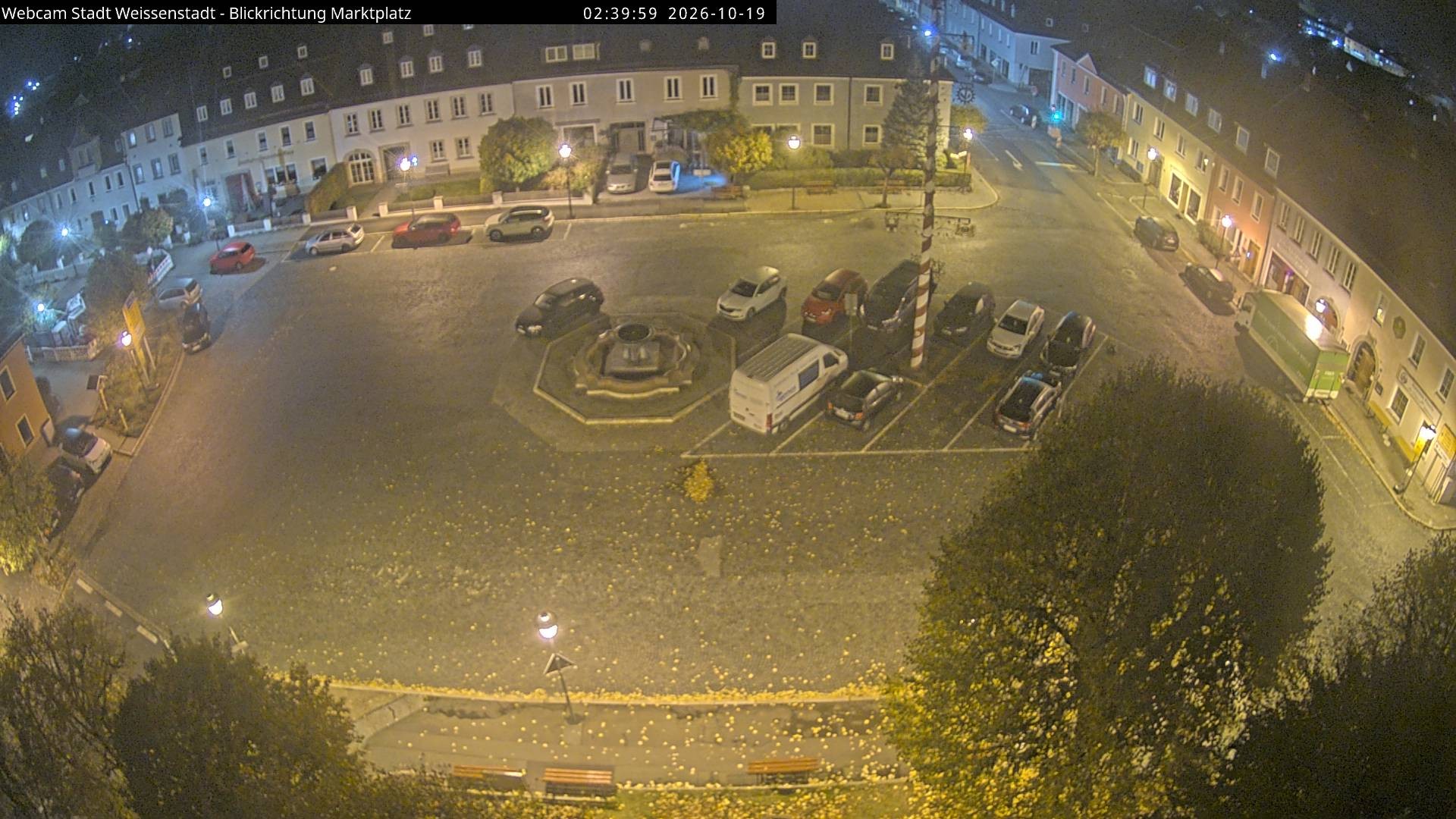 Archiv Foto Webcam Marktplatz Weißenstadt
